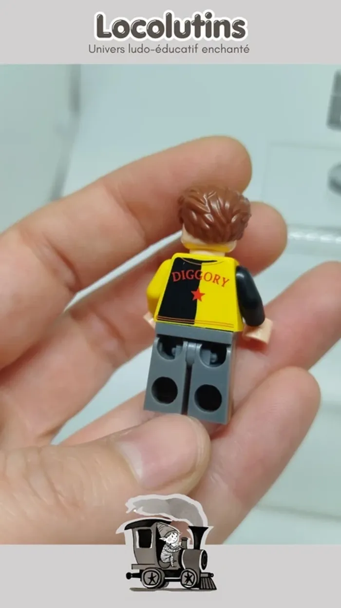🚂 Figurine Lego Cedric Diggory ▪ coupe de feu Harry Potter - photo numéro 3