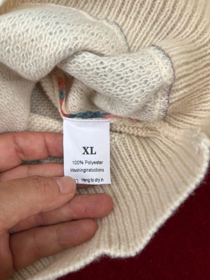 Pull renard automnal - Taille XL - photo numéro 7