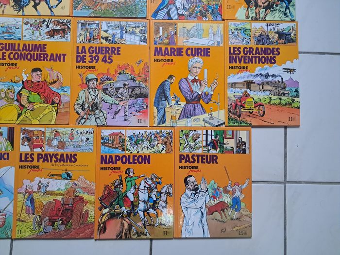 Lot de 14 livres vintage d'histoire - photo numéro 2