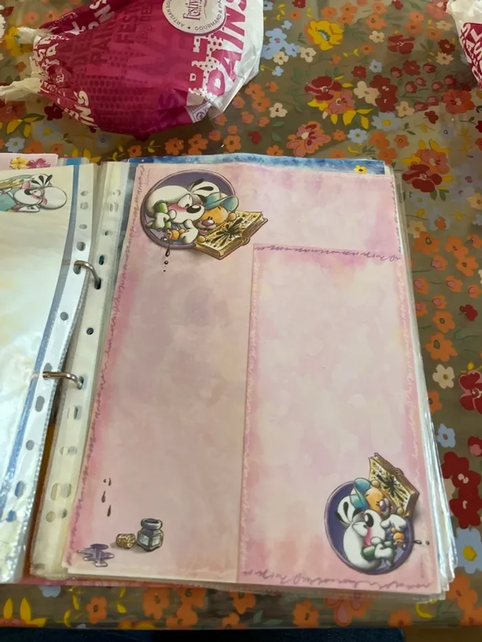 Feuille diddl et enveloppe - photo numéro 7