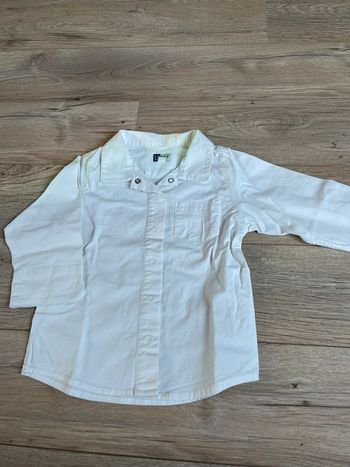 Chemise blanche Today 3 ans