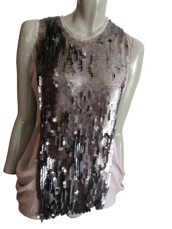 top tunique chic  marque imperial taille indiquée S = 36/38