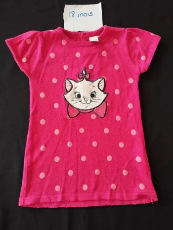 Robe manches courtes