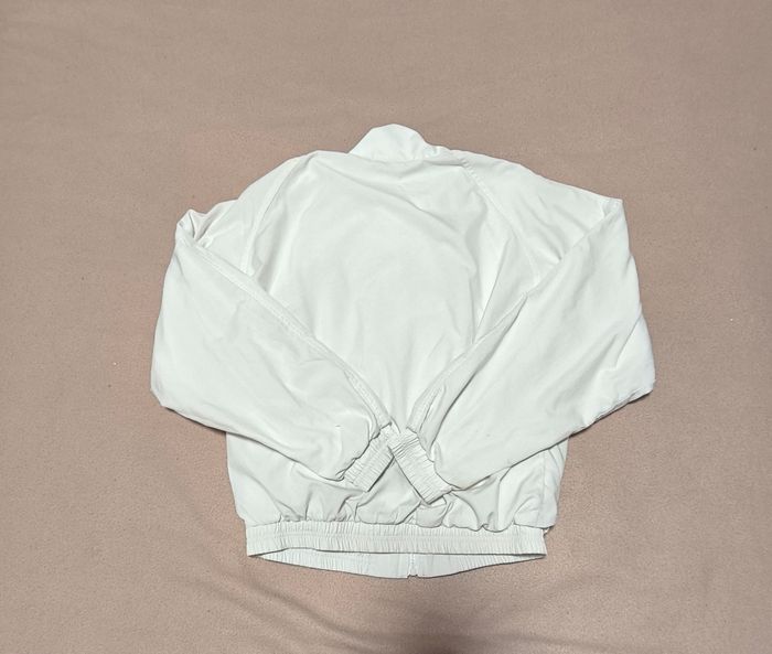 Veste de survêtement blanche Lacoste pour enfant - photo numéro 2