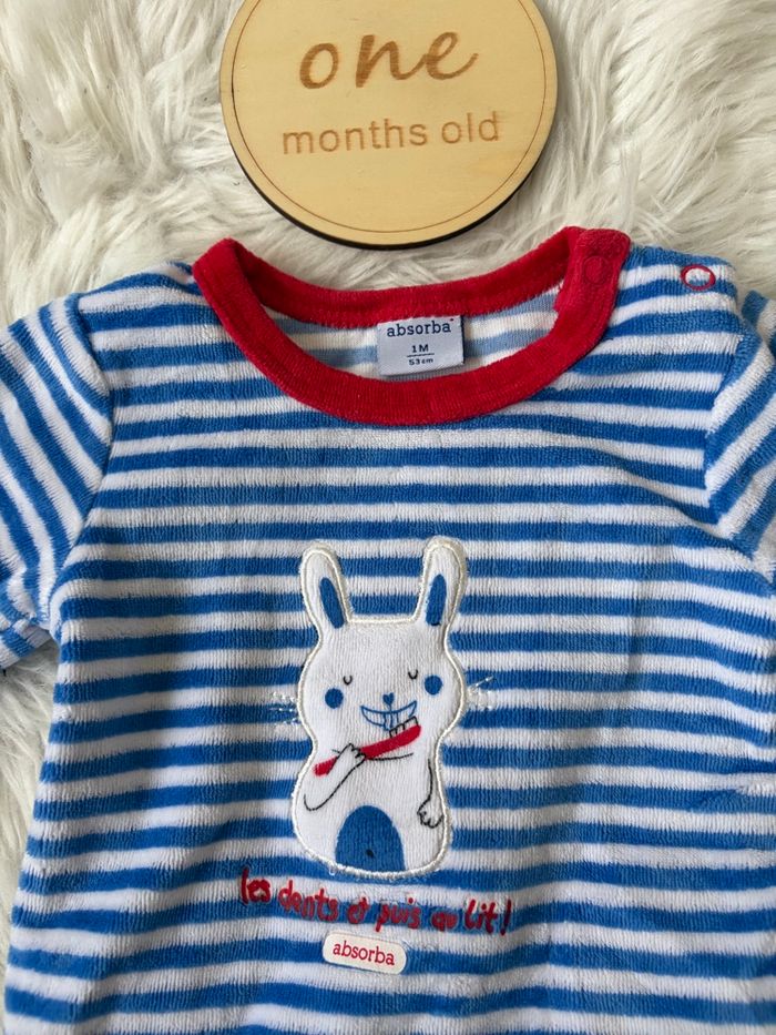 Pyjama deux pièces 1 mois - photo numéro 2