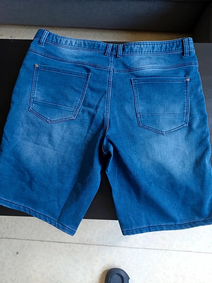Short jeans livergy bleu - photo numéro 2