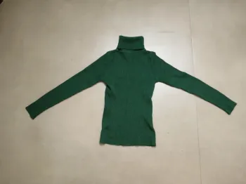 Pull col roulé