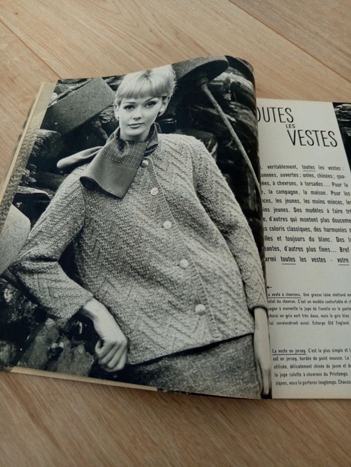 Magazine tricot spécial JM 1961 vintage - photo numéro 5