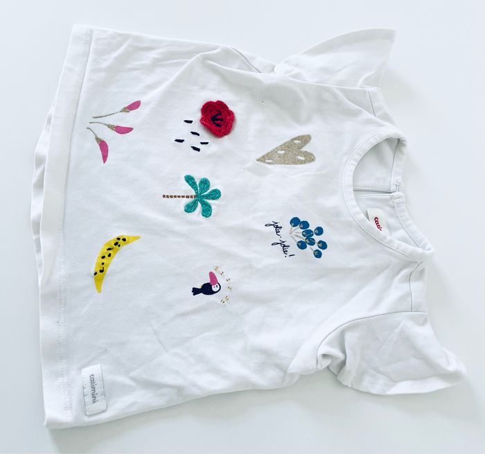Tee-shirt Catimini , taille 6 mois - photo numéro 6