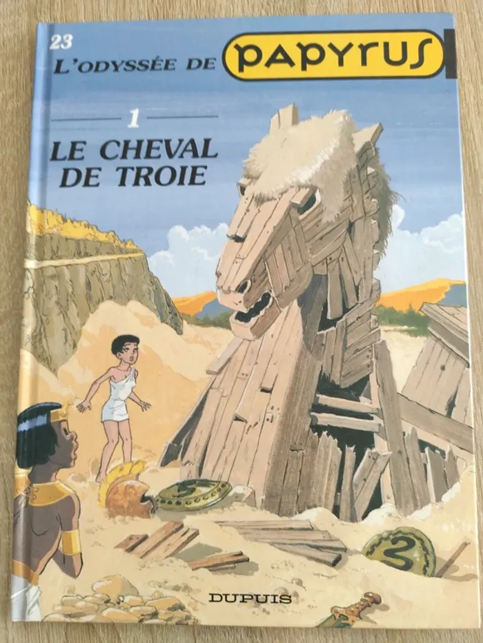 Bd l'odyssée de papyrus