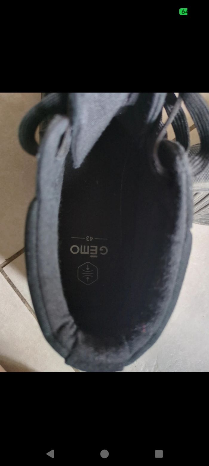 Chaussure montante en tissu - photo numéro 4