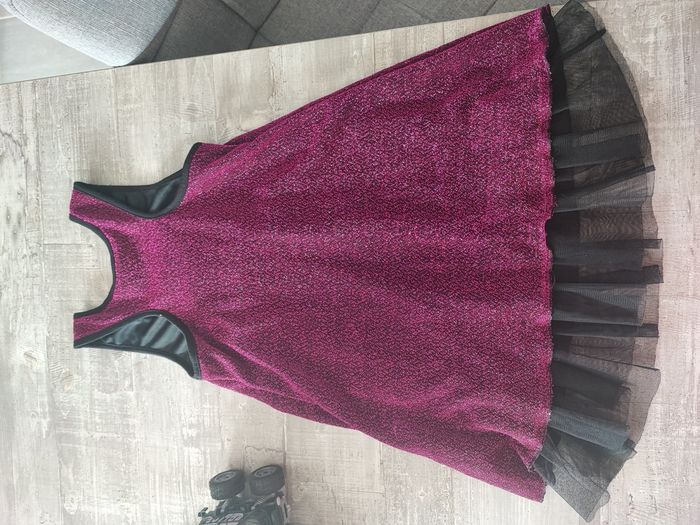 robe soirée violette