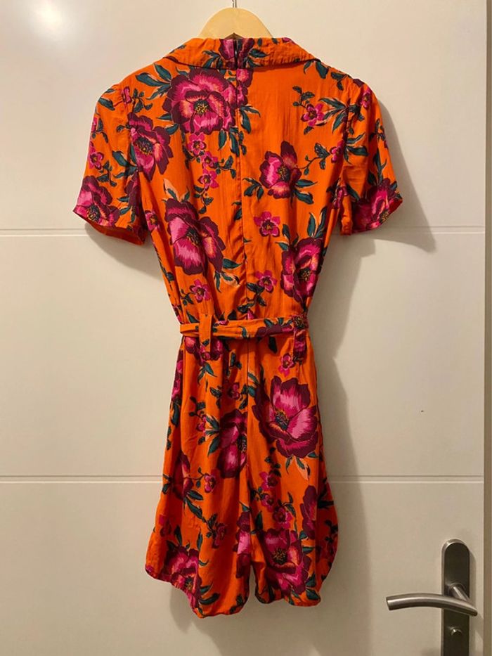 Combinaison short été motif à fleurs taille 34 morgan de toi - photo numéro 2