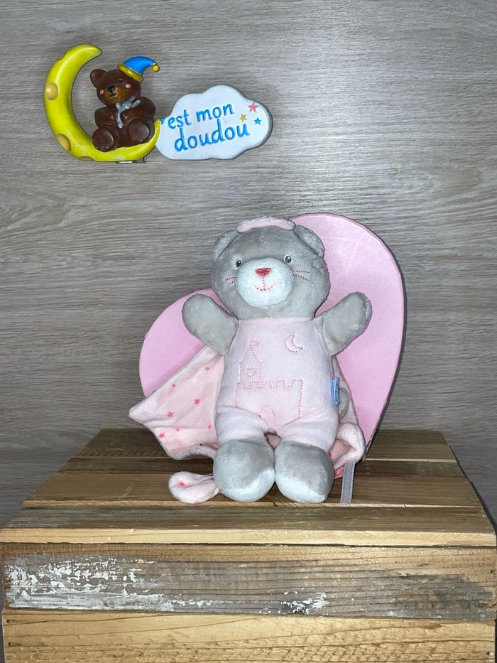 SDO135 doudou chat 🐱 sucre d’orge