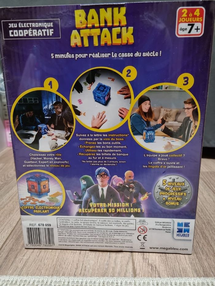 Jeu de société Bank attack - photo numéro 2