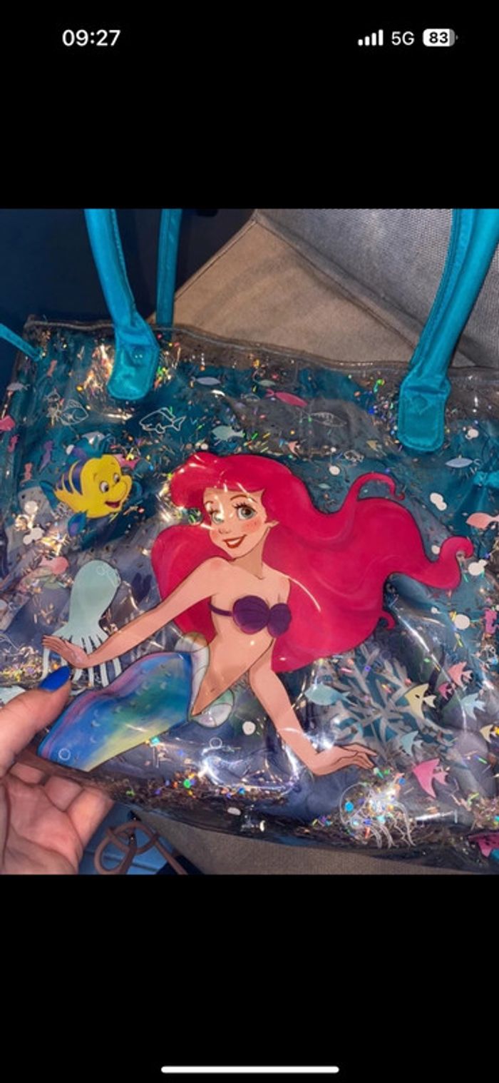 Sac la petite sirène Disney store - photo numéro 2
