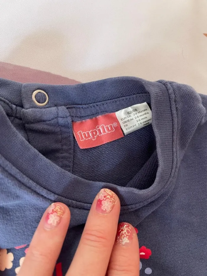 Ensemble bébé fille Lupilu – Taille 6 mois - photo numéro 4