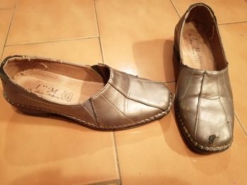 Chaussures argentées Taille 38 I'M