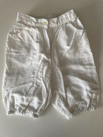 Jacadi pantalon blanc