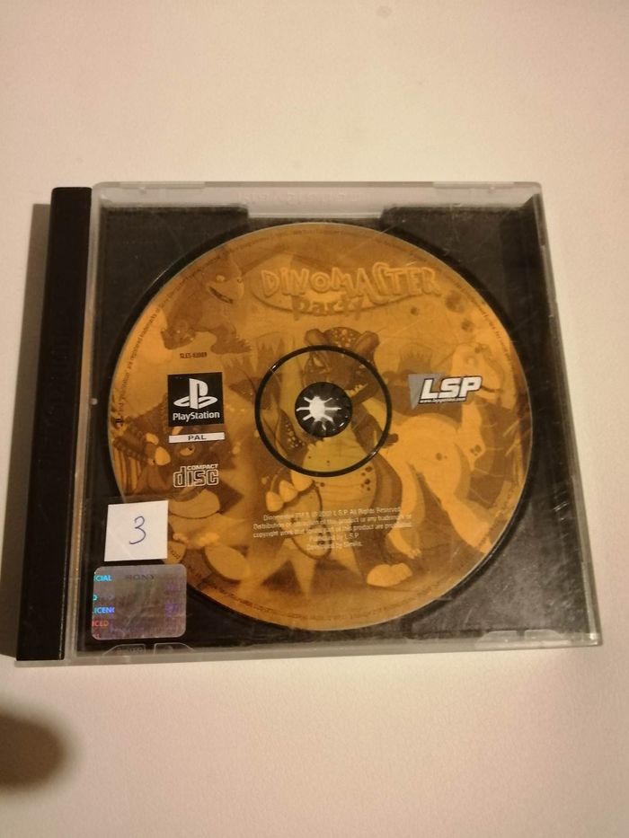Jeu de PS1 : Dinomaster Party