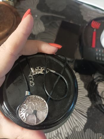 Pendentif argent arbre de vie