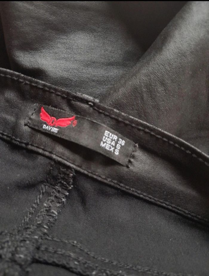 Jeans simili cuire noir 36 S daysie - photo numéro 6