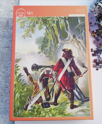 Puzzle 200 pieces (204). Grafika, Robinson Crusoe. Dd1131