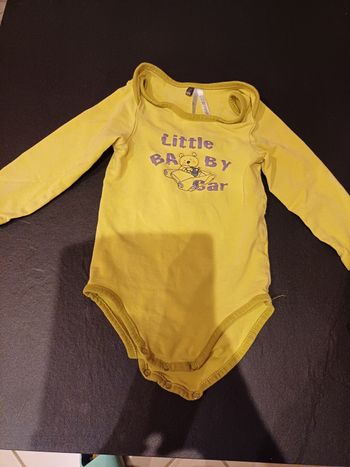 Body Manches longues 12 mois Orchestra