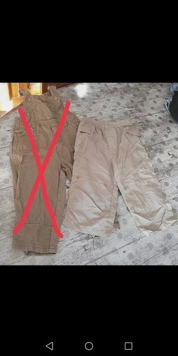 pantalon beige 2 ans