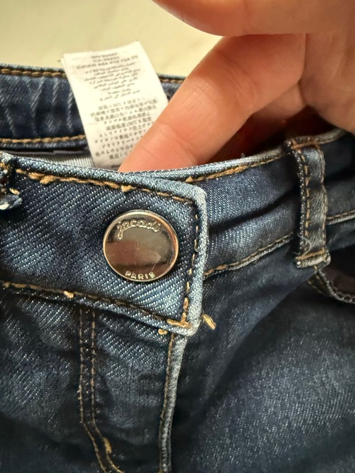 Lot de 2 jeans Jacadi fille – taille 4 ans - photo numéro 6