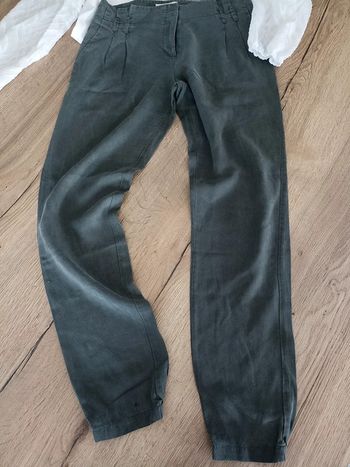 Pantalon léger Camaïeu kaki taille 36
