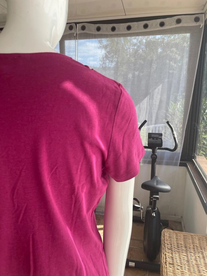 T-shirt mauve - photo numéro 6