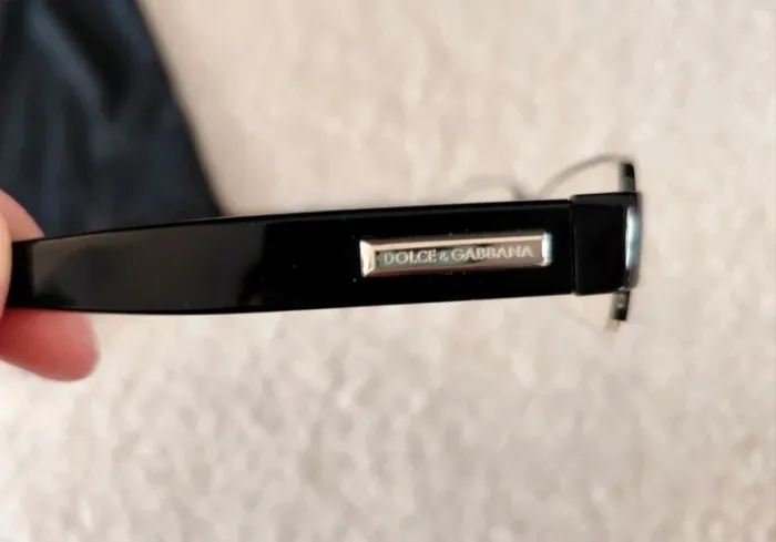 Monture lunettes de vue femme d&g avec étui boîte - photo numéro 7