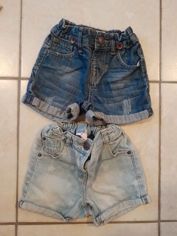 Lots de 2 shorts