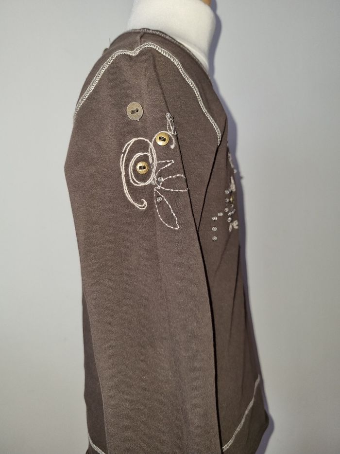 T-shirt manches longues Catimini 5 ans - photo numéro 2