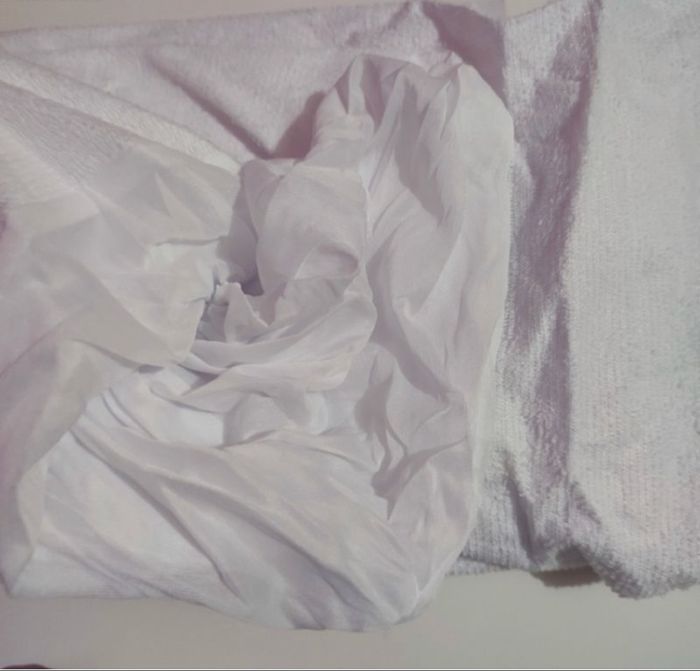 Drap type Protège* matelas imperméable 80% coton pour lit double de 180 x 200 x 30 cm , Home & Deco - photo numéro 5