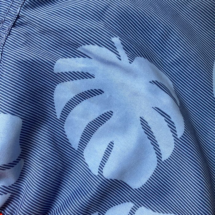 Short de bain garçon Okaïdi – Feuilles bleues – 6 ans (116 cm) - photo numéro 3