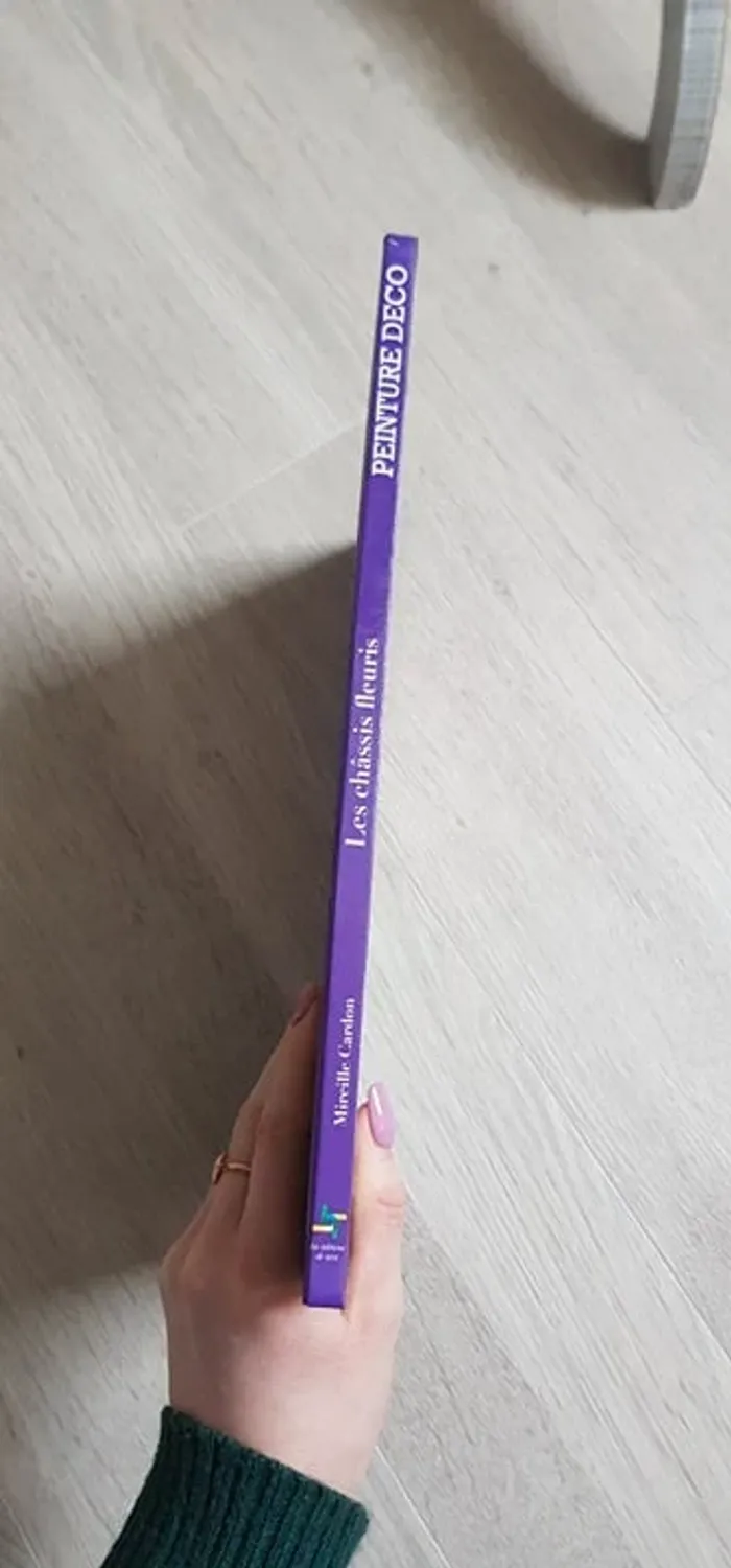 Livre "Les châssis fleuris" pour apprendre à peindre - photo numéro 2