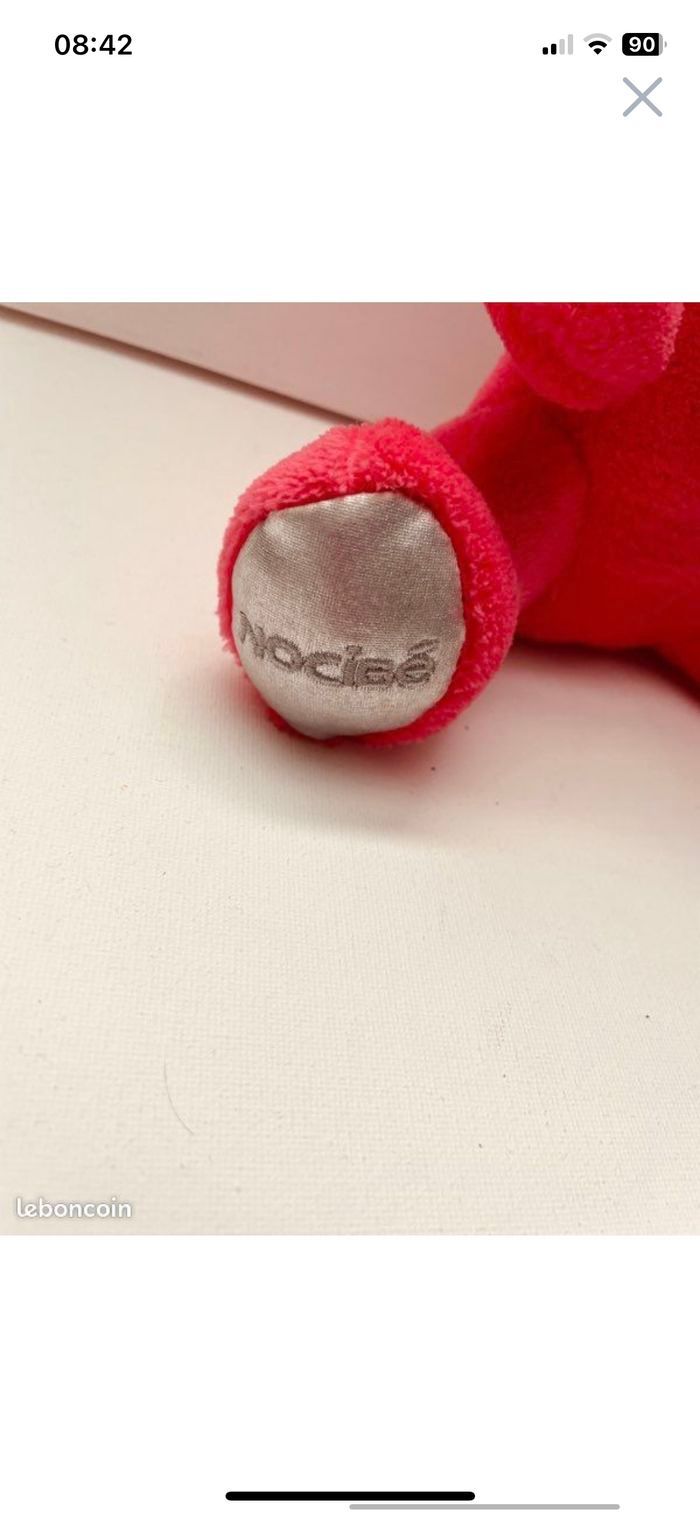 Peluche ours tout doux nocibé neuve - photo numéro 2