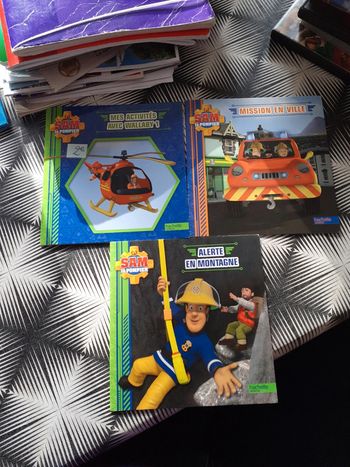3 petits livres sam le pompier
