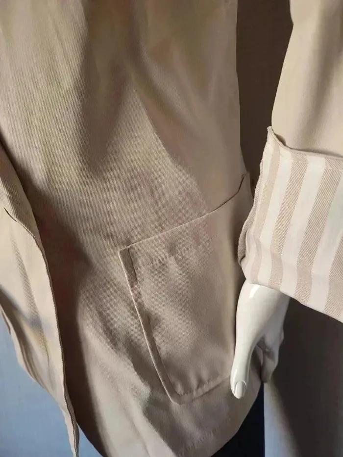 Veste blazer beige - photo numéro 5