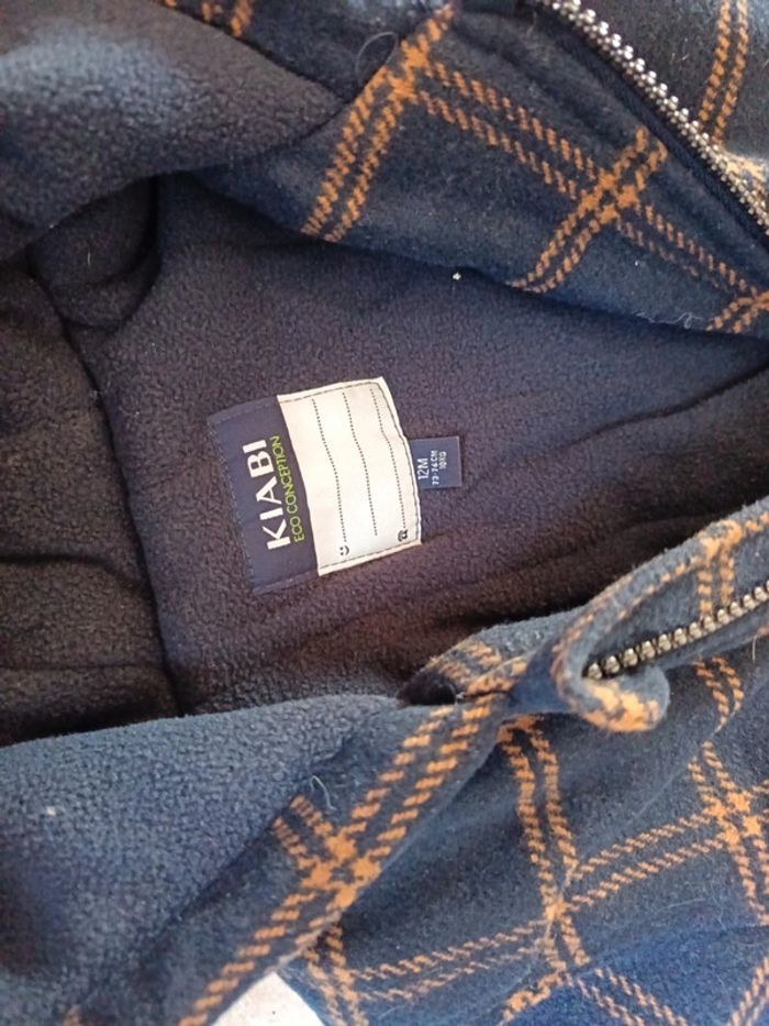 Lot veste manteau doudoune 9/12 mois tbe - photo numéro 5