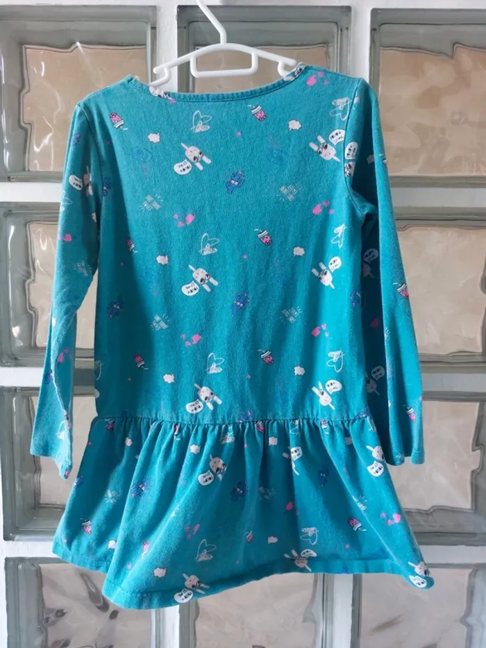 Robe manche longue 5 - 6 ans - photo numéro 2