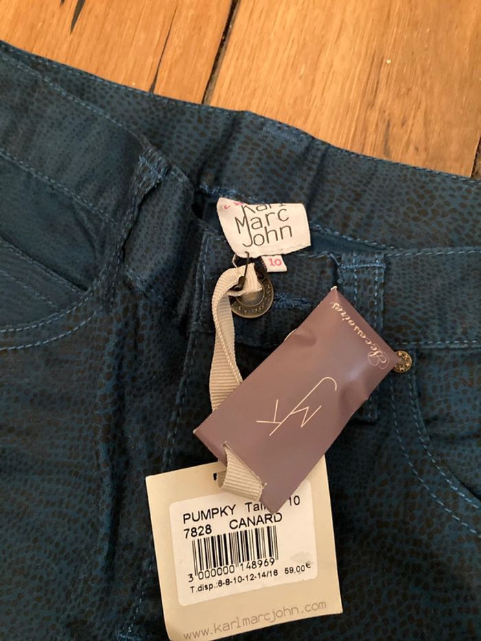 Pantalon Little Karl Marc John léopard - 10 ans - photo numéro 3