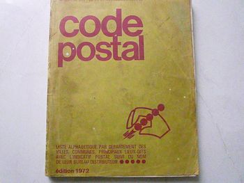 Livre code postal
