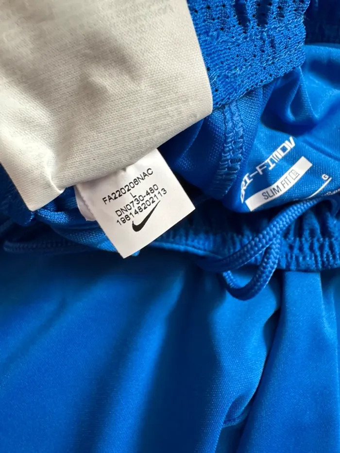 Short de foot Nike équipe de France taille L Adulte Slim authentique neuf - photo numéro 8