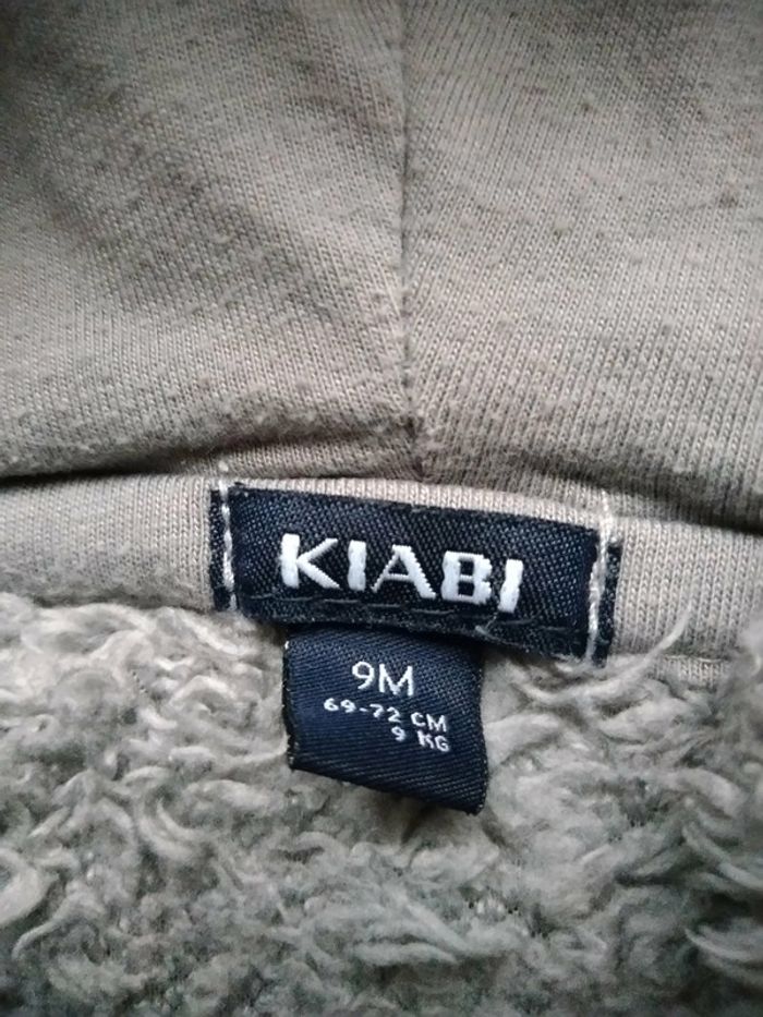 Sweat tout doux, kiabi , taille 9 mois - photo numéro 3