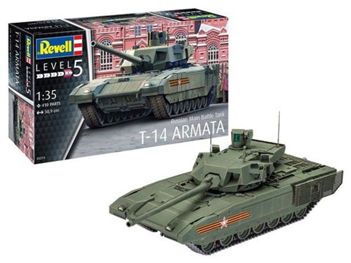 Maquette Revell 03274 Char Russe T14 Armata Échelle 1/35 - photo numéro 5