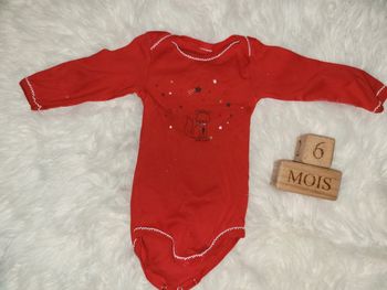 Body Noël 6mois