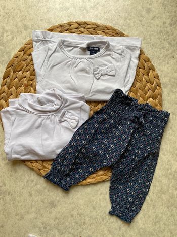 Lot fille 1 mois Kiabi